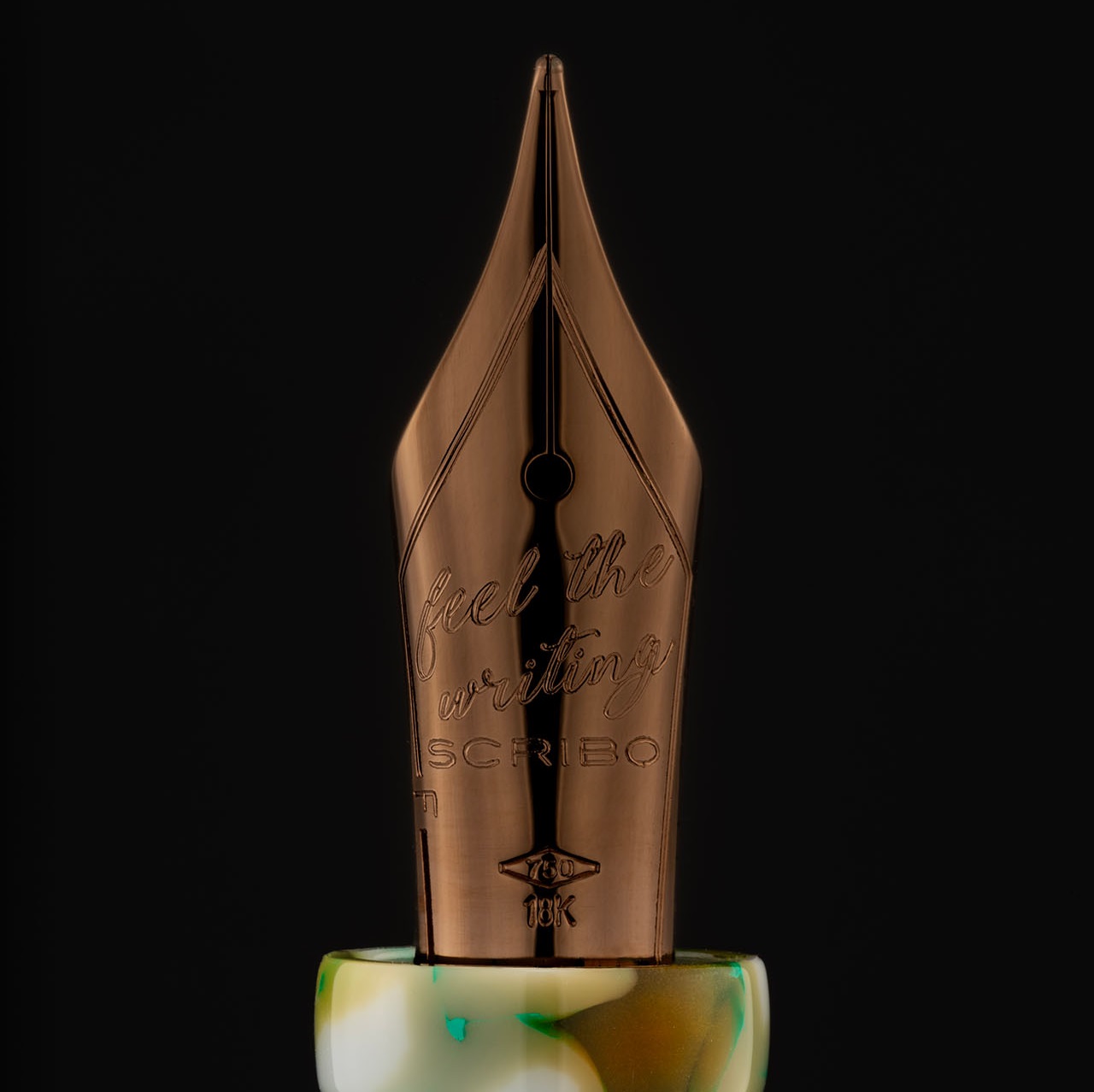 Scribo La Dotta Travertino PVD Corten Fountain pen Scribo La Dotta Travertino PVD Corten Fountain pen