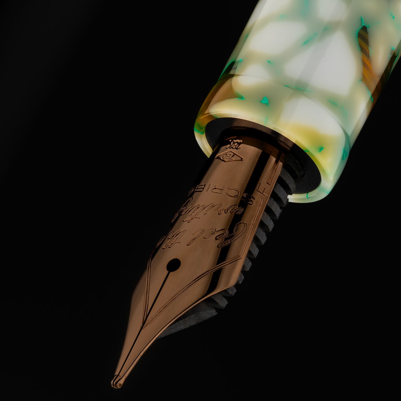 Scribo La Dotta Travertino PVD Corten Fountain pen Scribo La Dotta Travertino PVD Corten Fountain pen