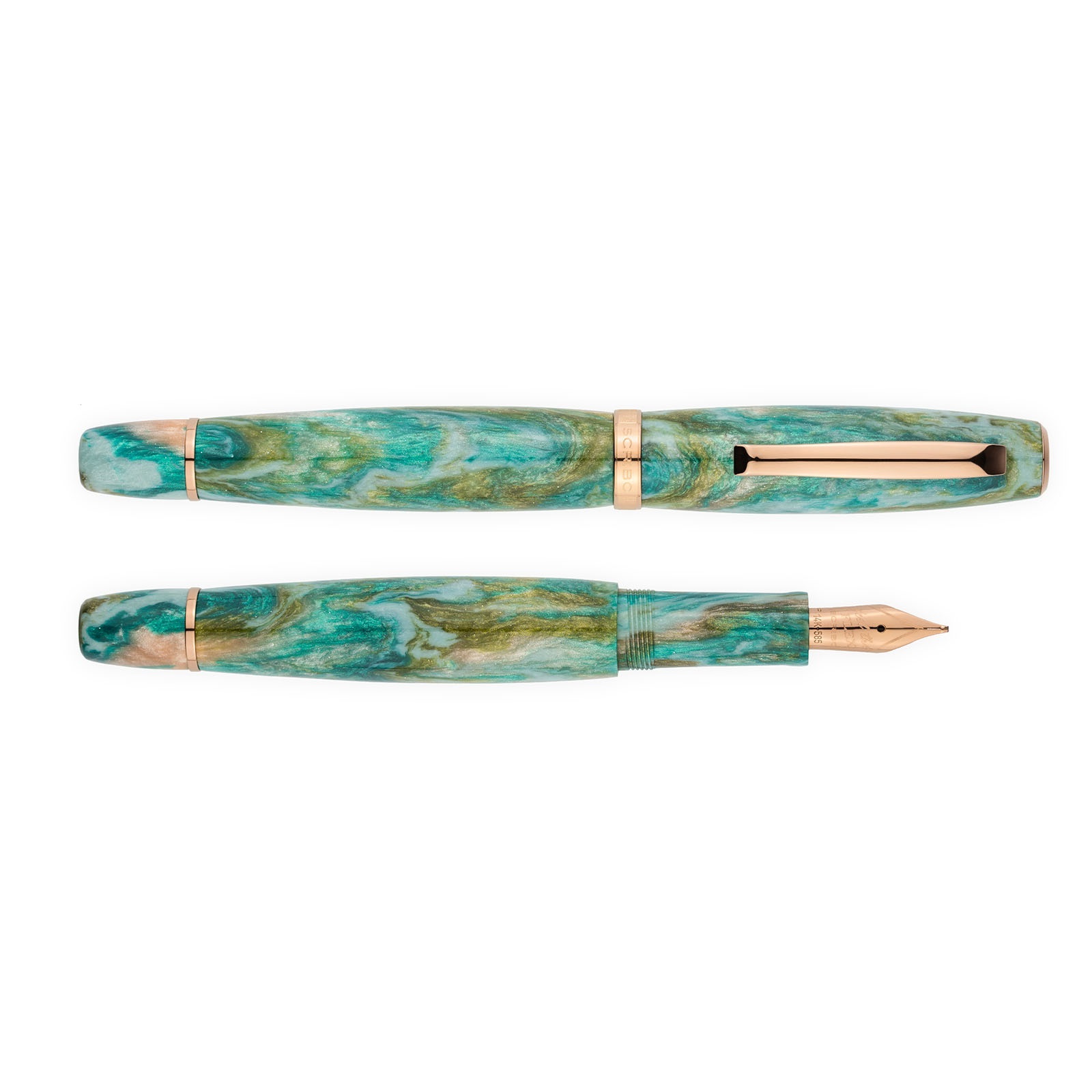 Scribo La Dotta Frassinago PVD Corten Fountain pen