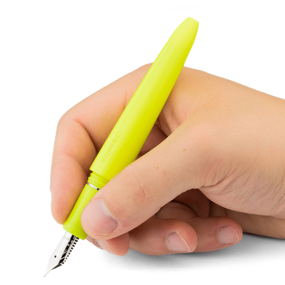 Scribo Piuma Art Fluorescent Yellow ST Fountain pen