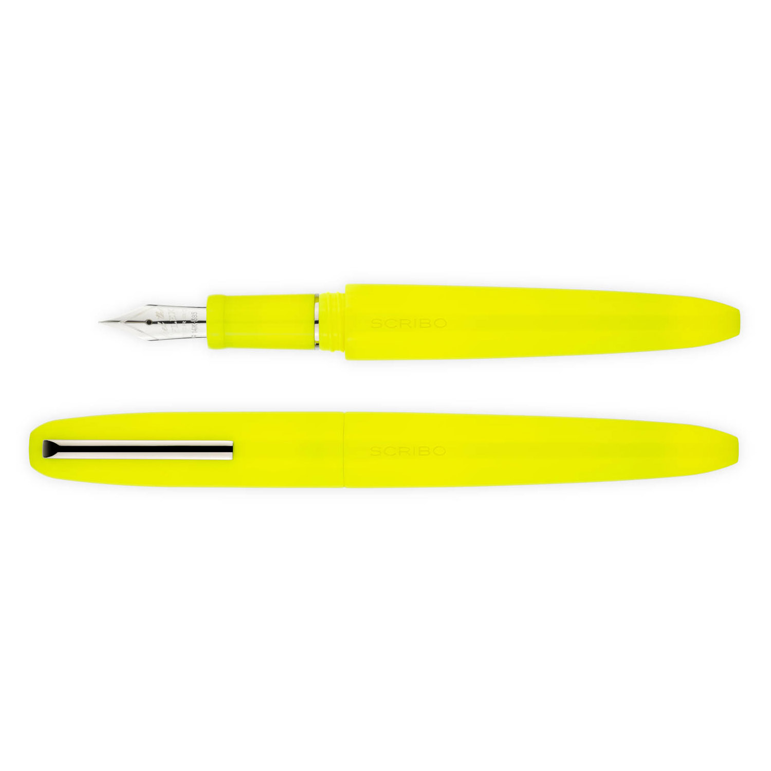 Scribo Piuma Art Fluorescent Yellow ST Fountain pen