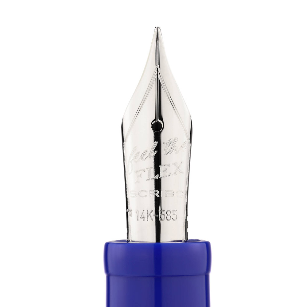 Scribo Piuma Pop Electric Blue ST Stylo Plume