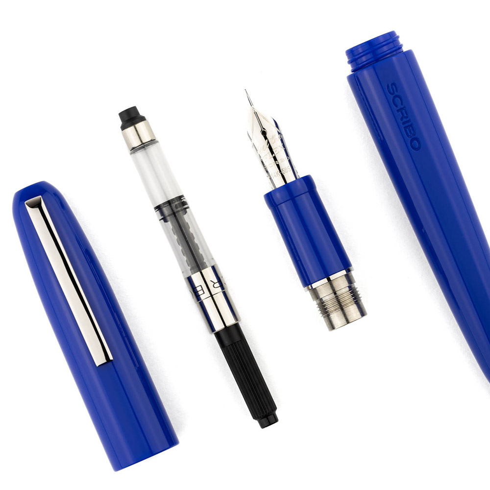 Scribo Piuma Pop Electric Blue ST Stylo Plume
