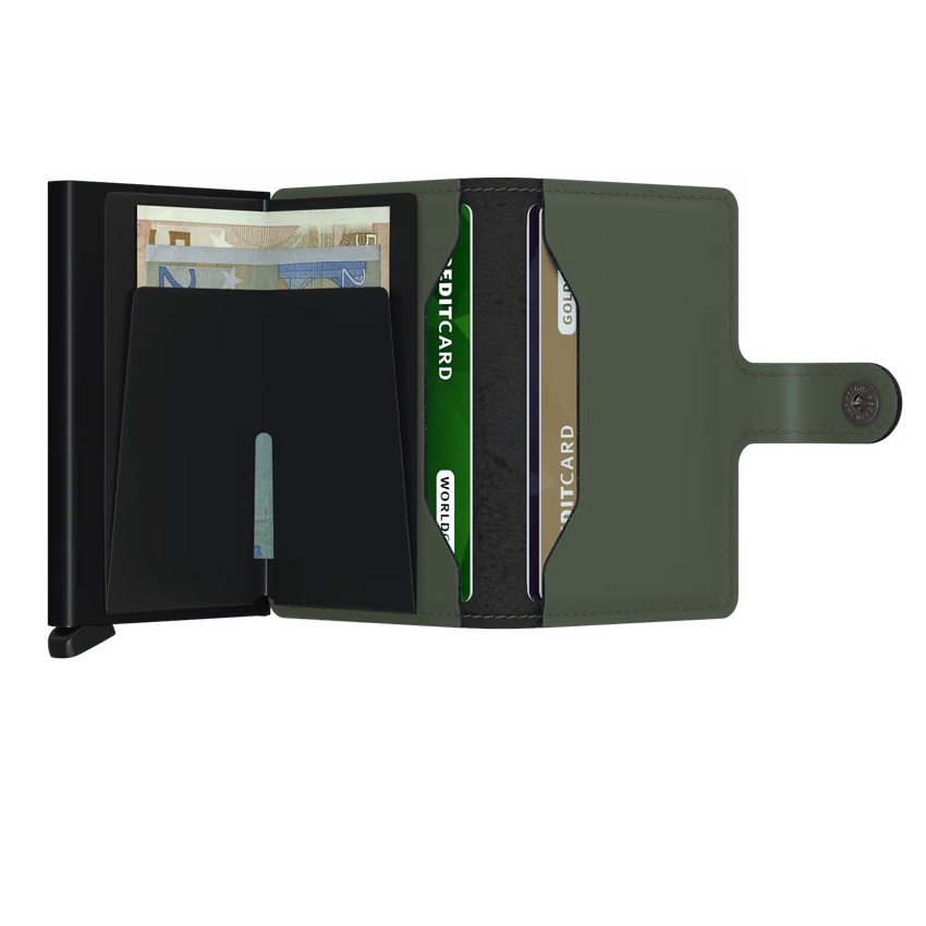 Secrid MiniWallet Matte Green Black