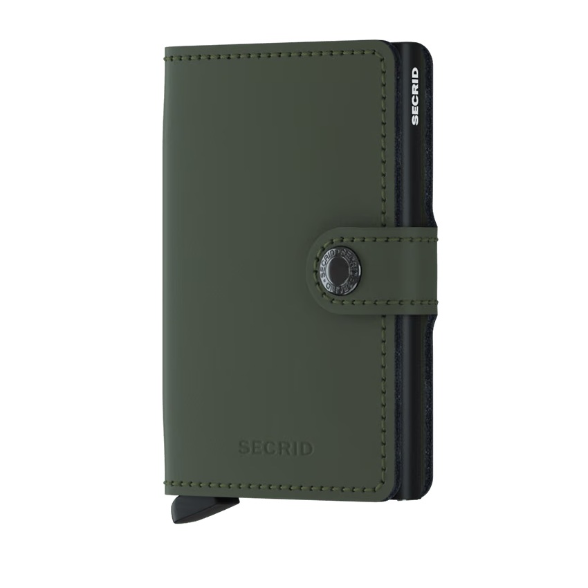 Secrid MiniWallet Matte Green Black