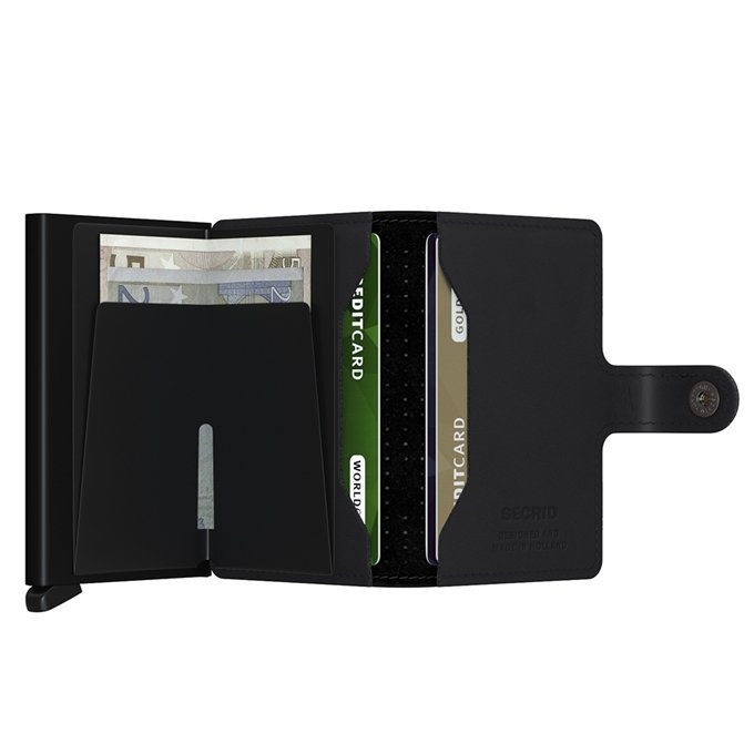Secrid MiniWallet Perforated Black