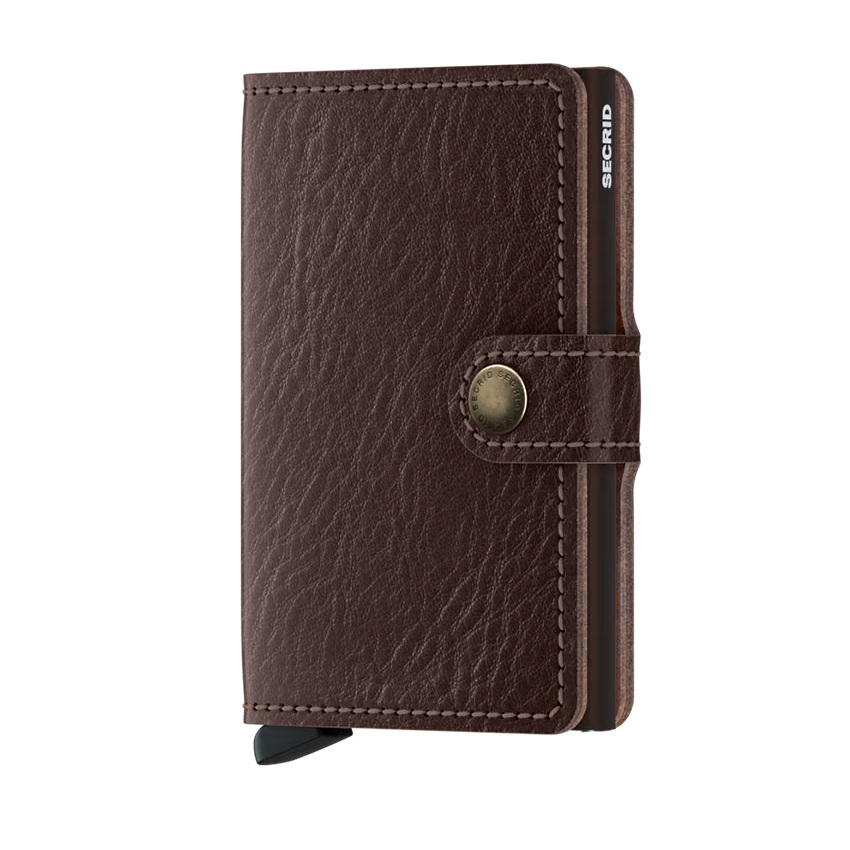 Secrid MiniWallet Vegetable Tanned Leather Espresso