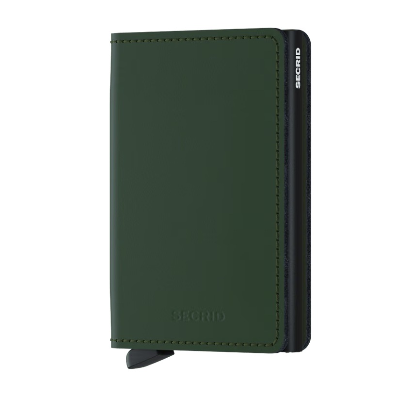 Secrid SlimWallet Matte Green Black
