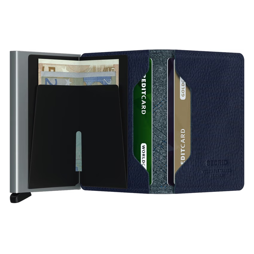 Secrid SlimWallet Stitch Linea Navy