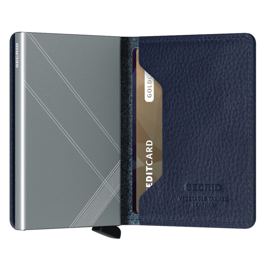 Secrid SlimWallet Stitch Linea Navy