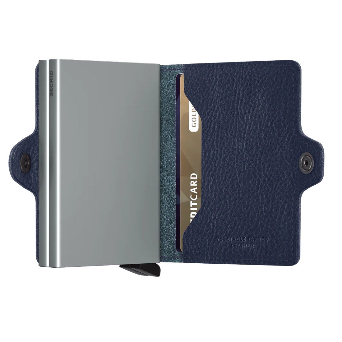 Secrid TwinWallet Vegetable Tanned Leather Navy
