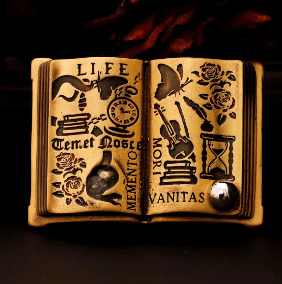 Sepia Writing Accessories Vanitas Brass Pen Rest Sepia Writing Accessories Vanitas Brass Pen Rest