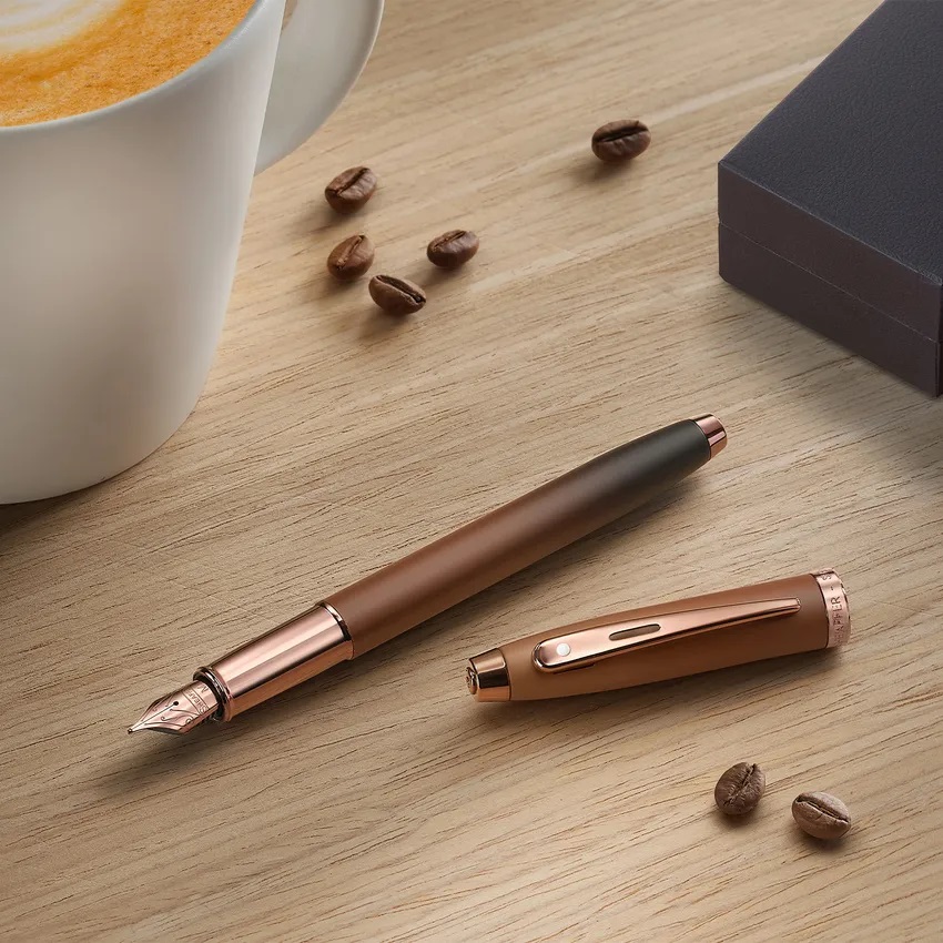 Sheaffer 100 Coffee Edition Brown PVD Fountain pen Sheaffer 100 Coffee Edition Brown PVD Fountain pen