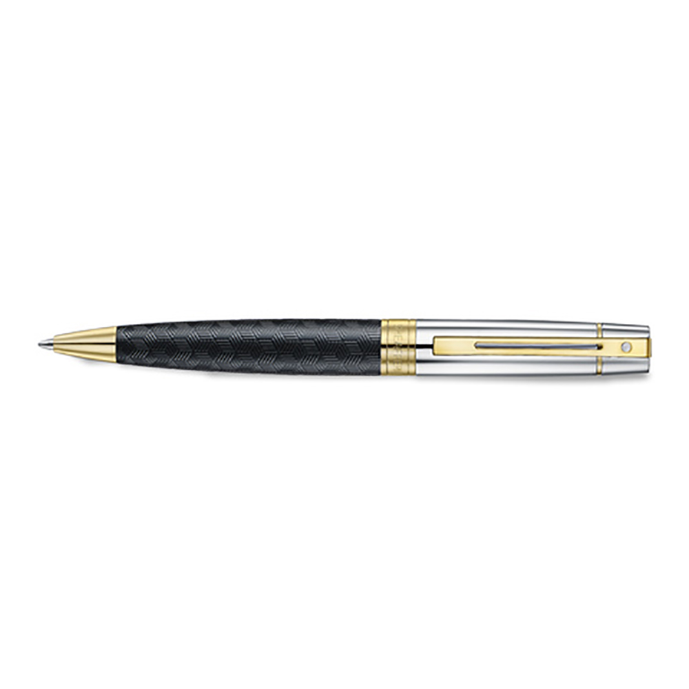 Sheaffer 300 Engraved Black and Chrome GT Ballpoint Sheaffer 300 Engraved Black and Chrome GT Ballpoint