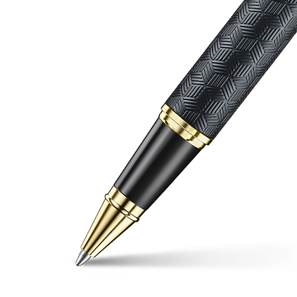 Sheaffer 300 Engraved Black and Chrome GT Roller