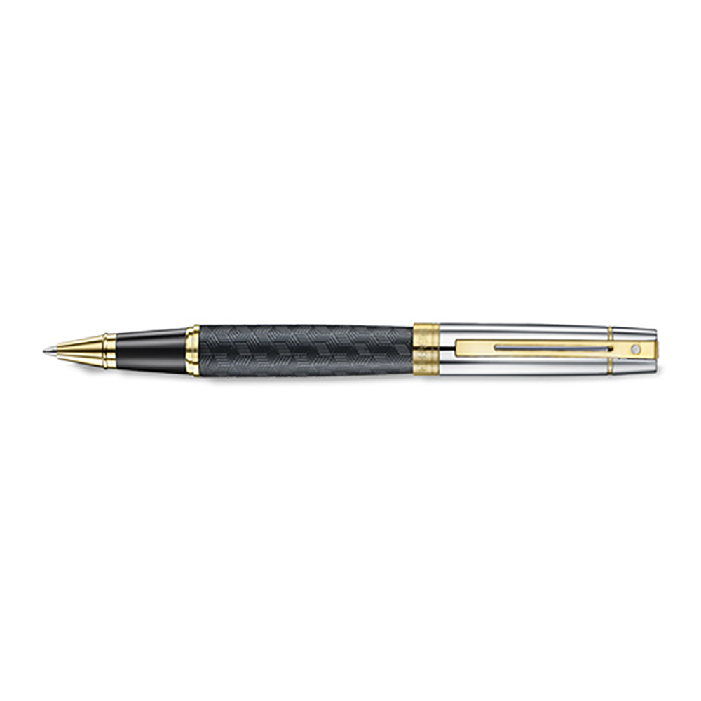 Sheaffer 300 Engraved Black and Chrome GT Roller