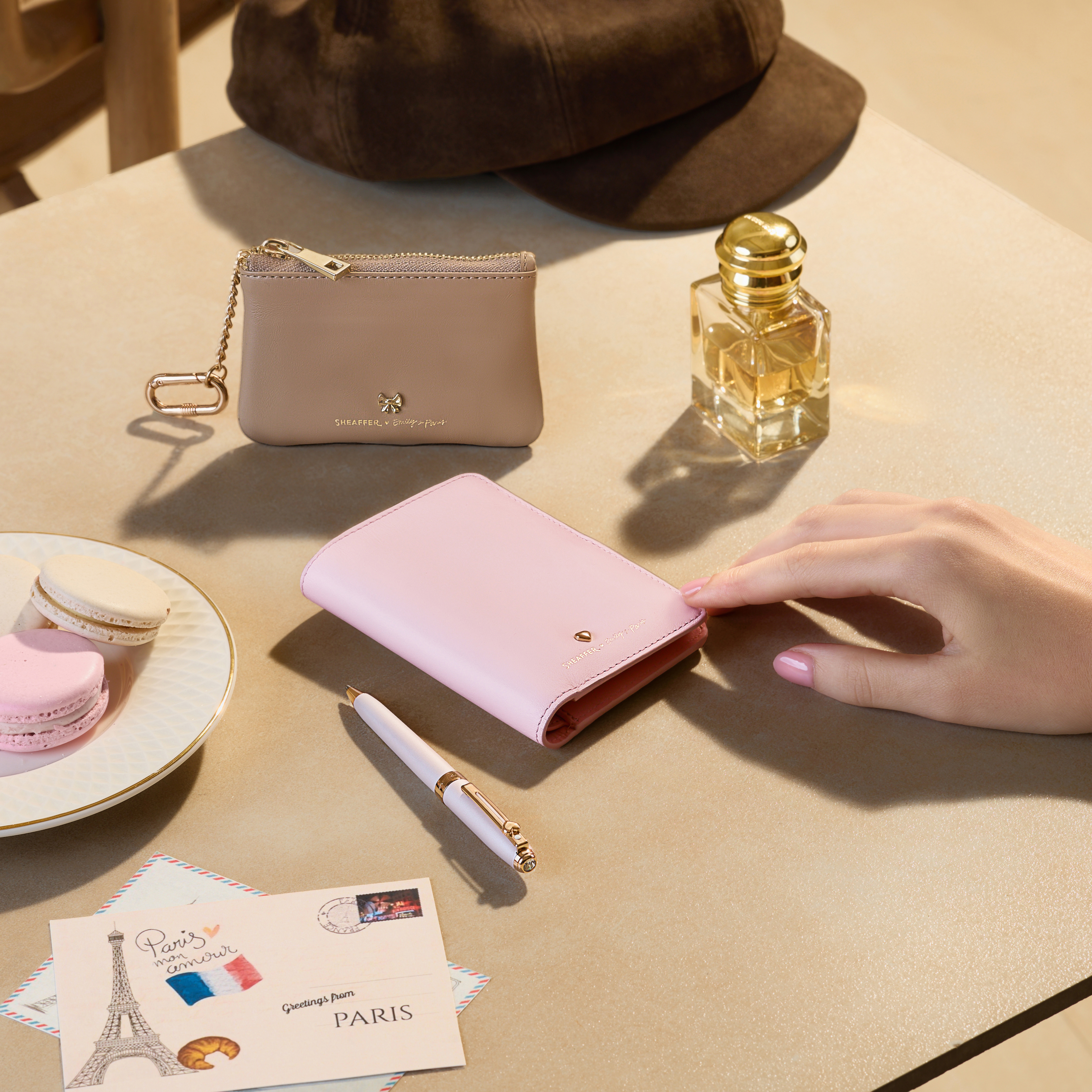 Sheaffer Prelude Mini Emily in Paris Pastel Pink and Swarovski Crystal RGT Balpen