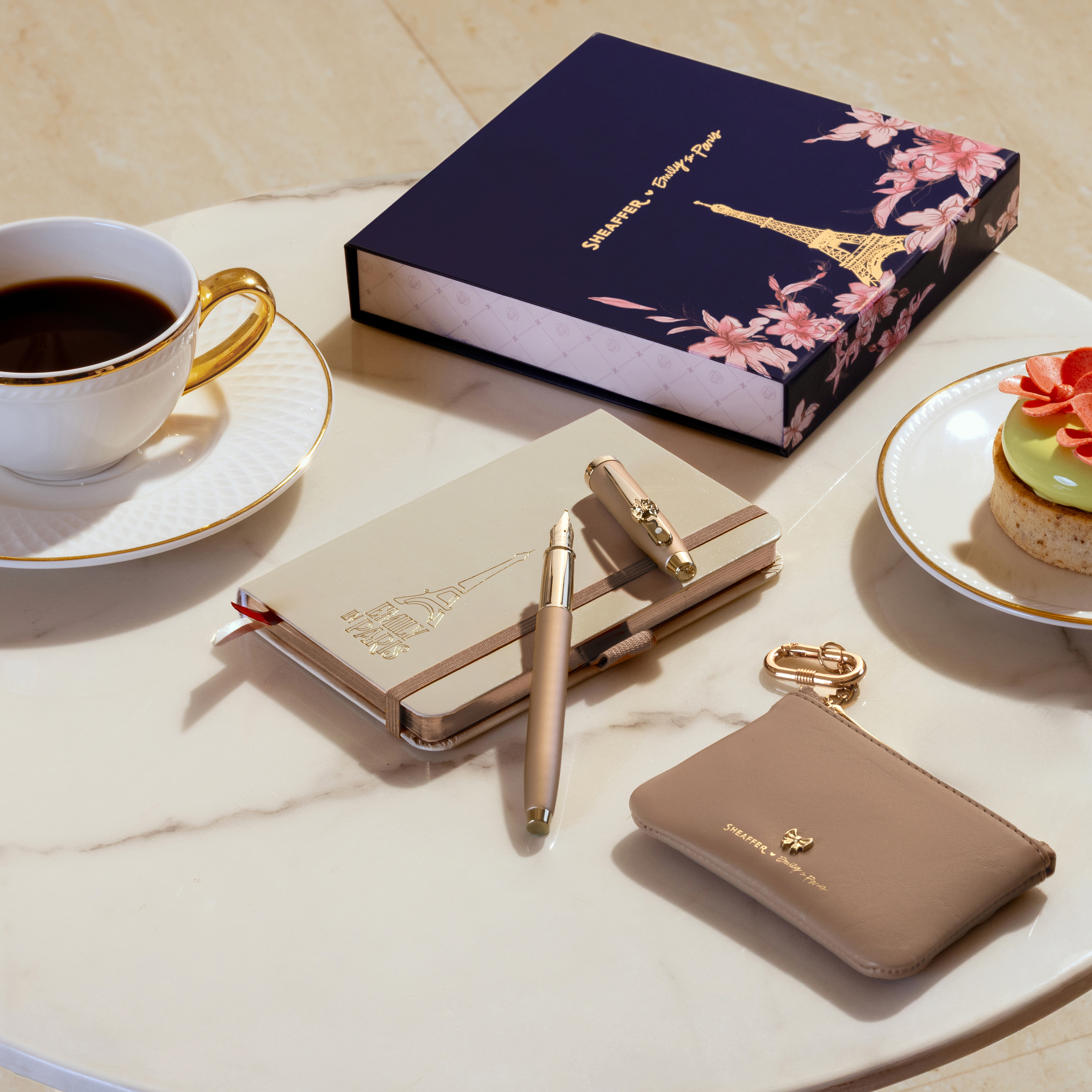 Sheaffer 100 Emily in Paris Champagne Gold GT Rollerball