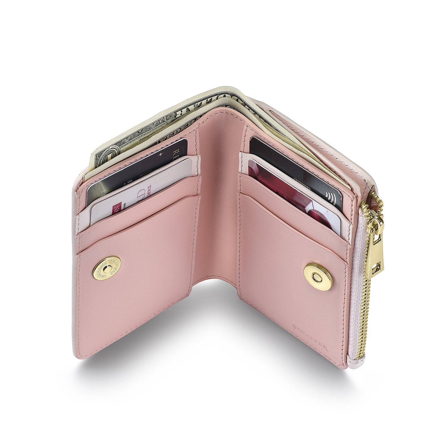 Sheaffer Emily in Paris Pink Leather Wallet