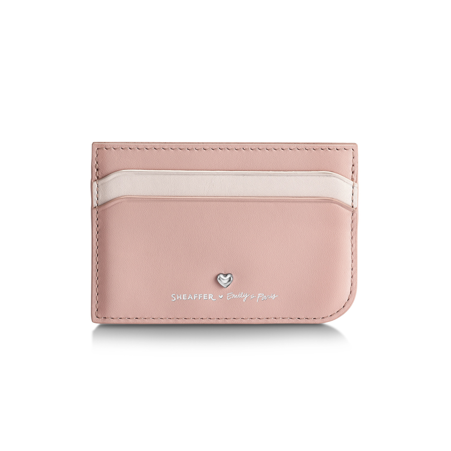 Sheaffer Sentinel Emily in Paris Matte Pink Bow ST Bolígrafo and Credit Card Holder Set