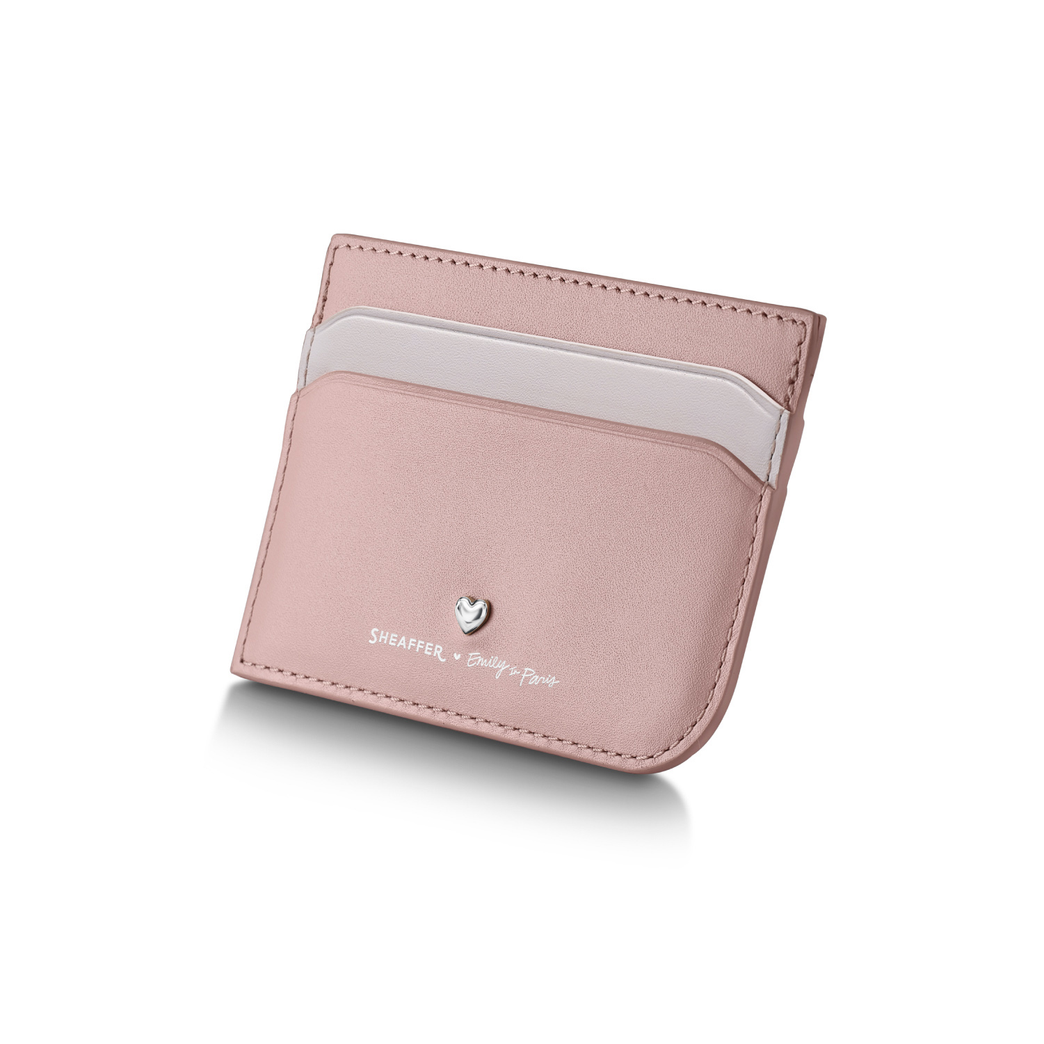 Sheaffer Sentinel Emily in Paris Matte Pink Bow ST Bolígrafo and Credit Card Holder Set