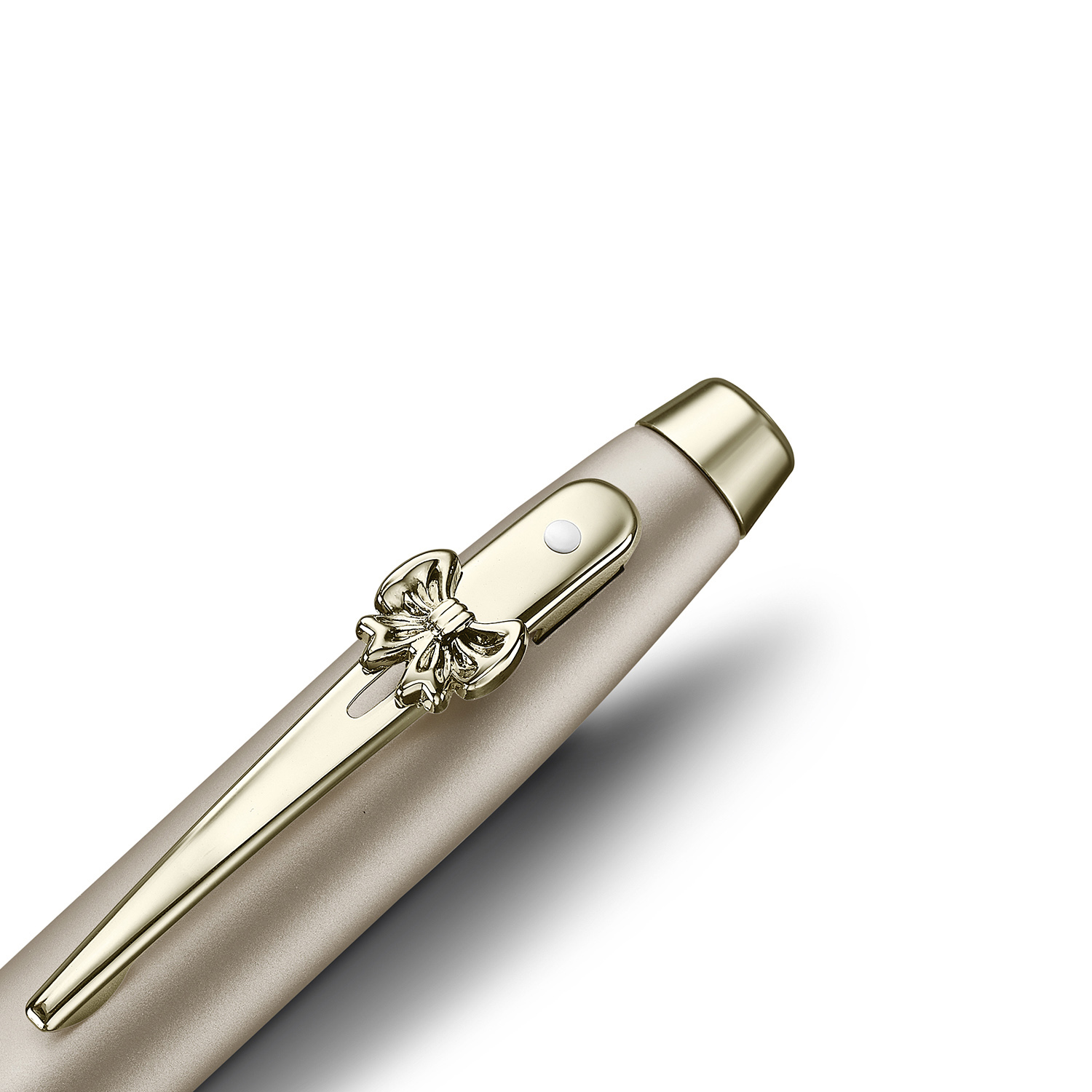 Sheaffer 100 Emily in Paris Champagne Gold GT Kugelschreiber and Credit Card Holder Set