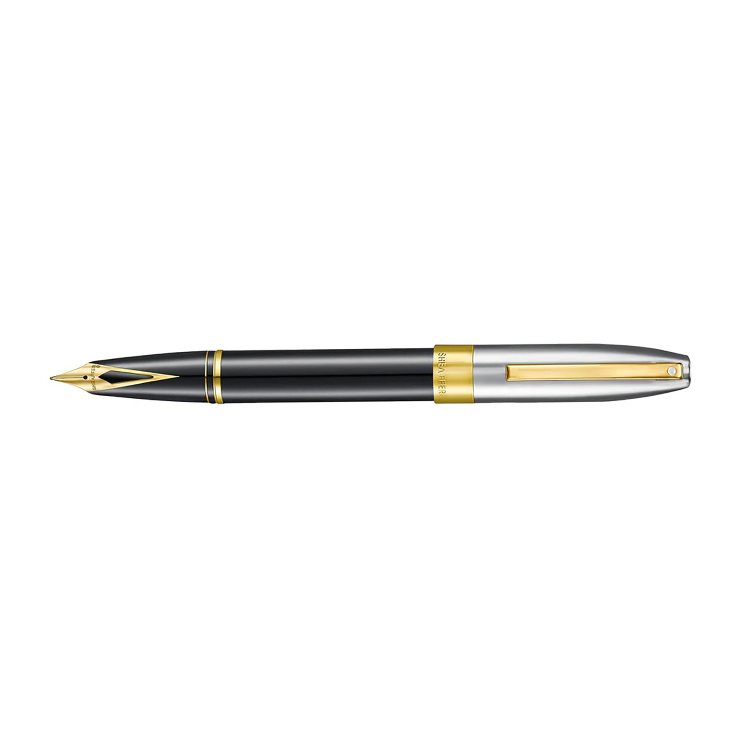 Sheaffer Legacy Heritage Black Laque and Chrome Cap GT Stylo Plume