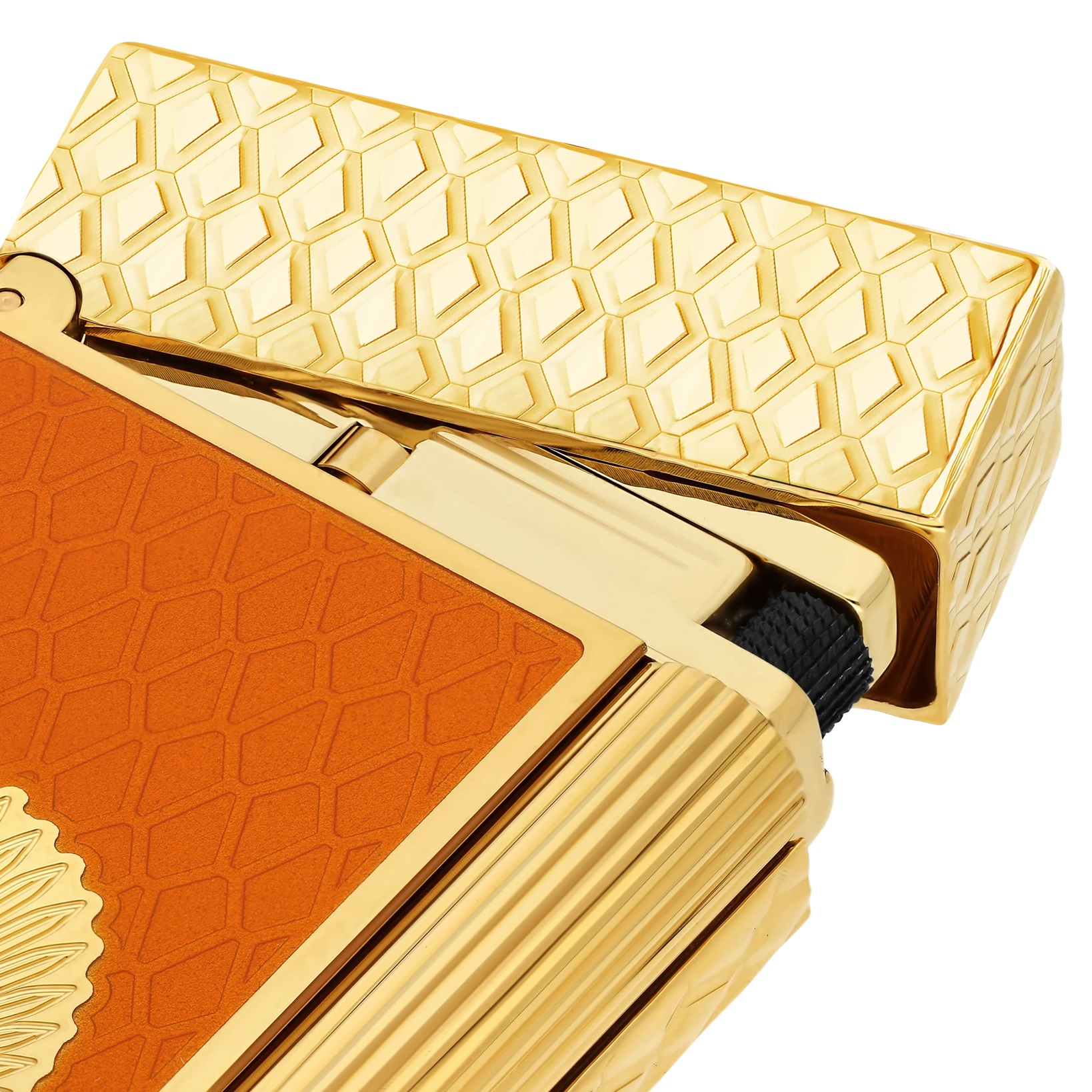 S.T. Dupont Ligne 2 Cling Game of Thrones Lacquered Fire Orange Gold Lighter C16413 S.T. Dupont Ligne 2 Cling Game of Thrones Lacquered Fire Orange Gold Lighter C16413