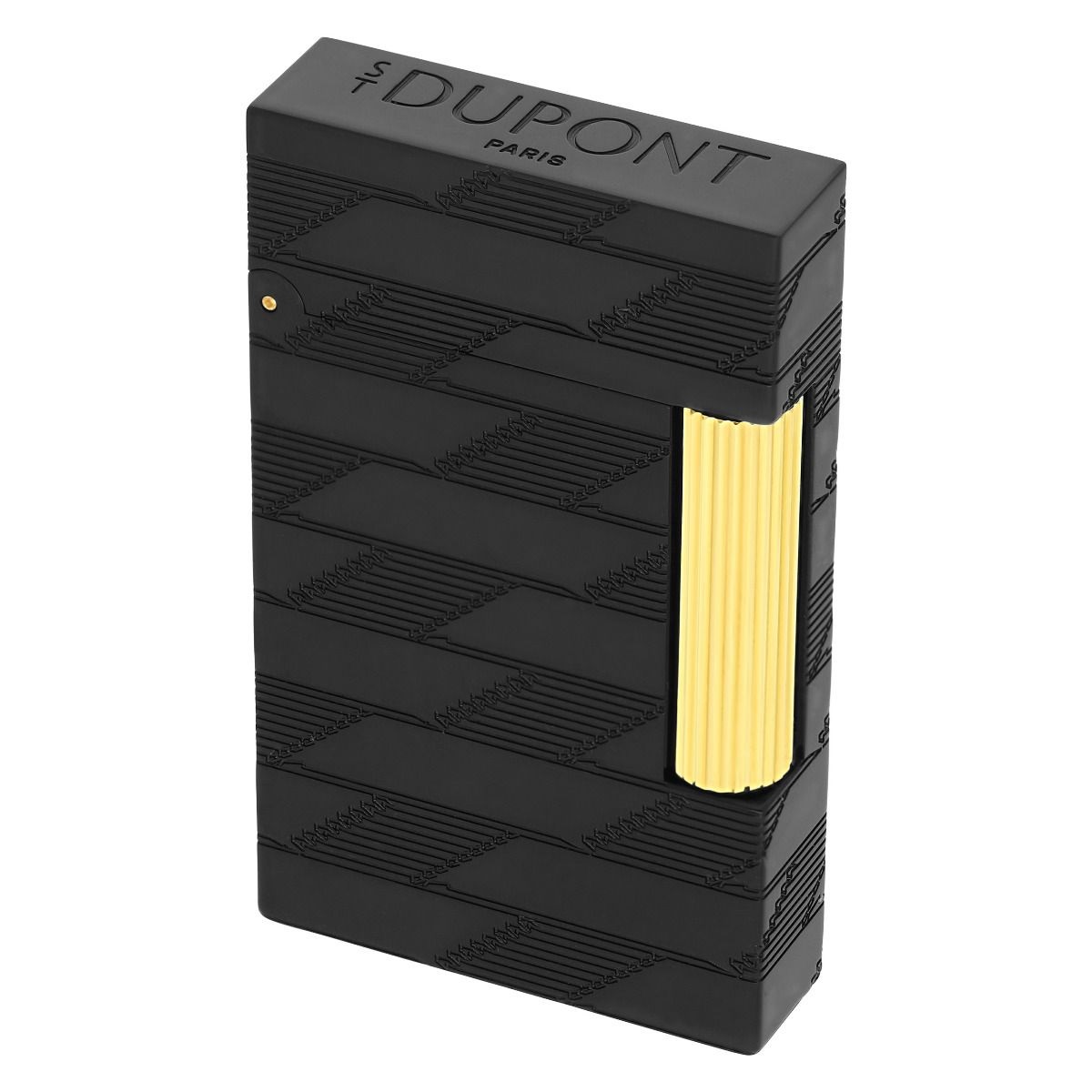 S.T. Dupont Ligne 2 Cling Monogram 1872 Black Lighter S.T. Dupont Ligne 2 Cling Monogram 1872 Black Lighter