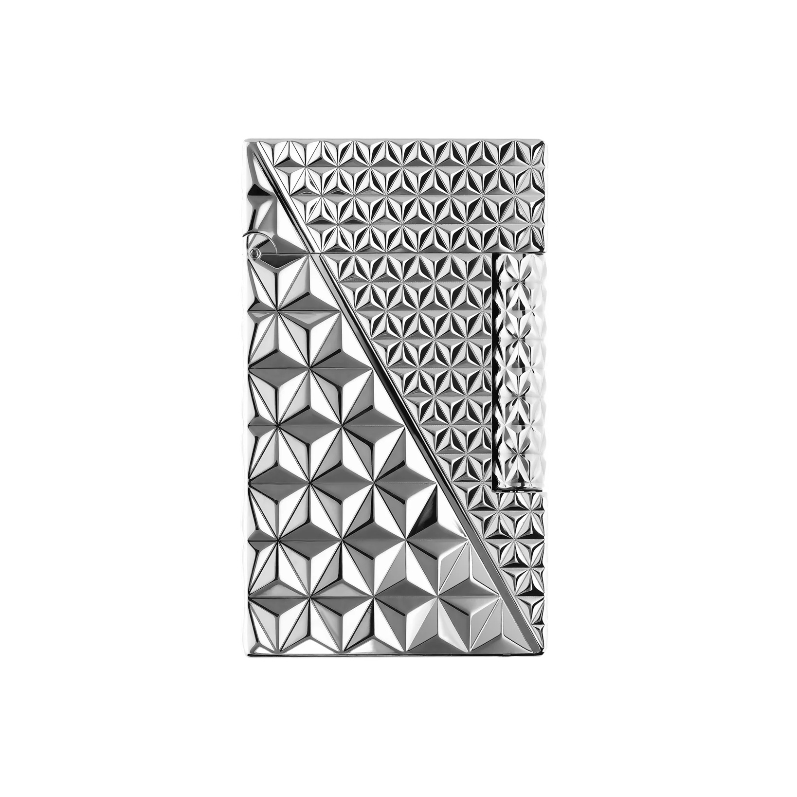 S.T. Dupont Ligne 2 Double Fire X Silver Lighter c16645