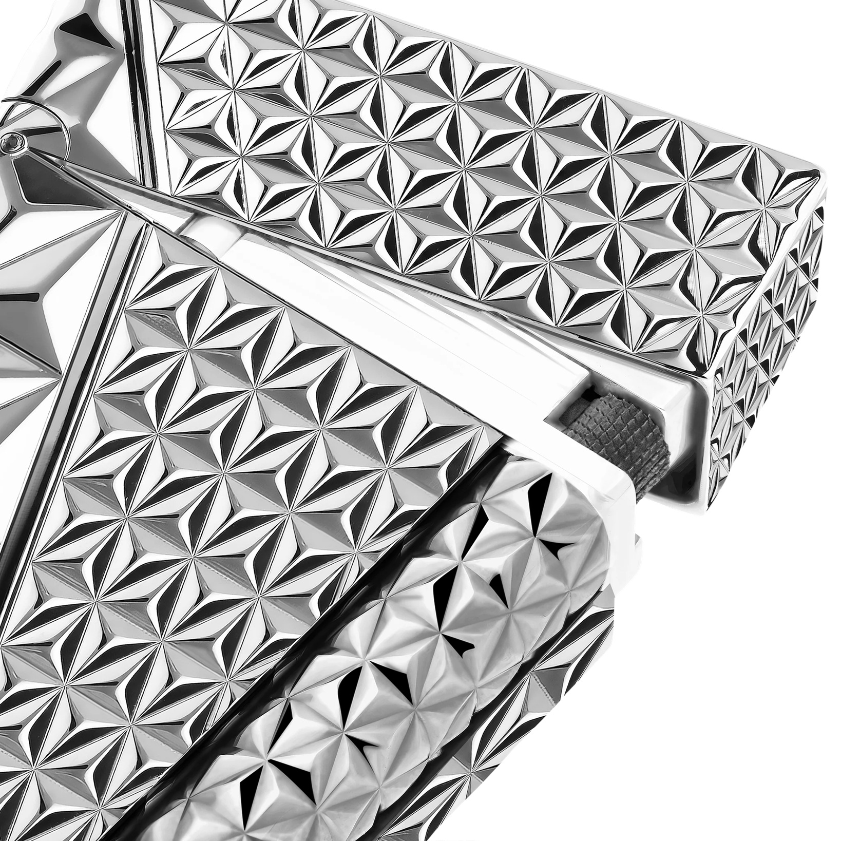 S.T. Dupont Ligne 2 Double Fire X Silver Lighter c16645