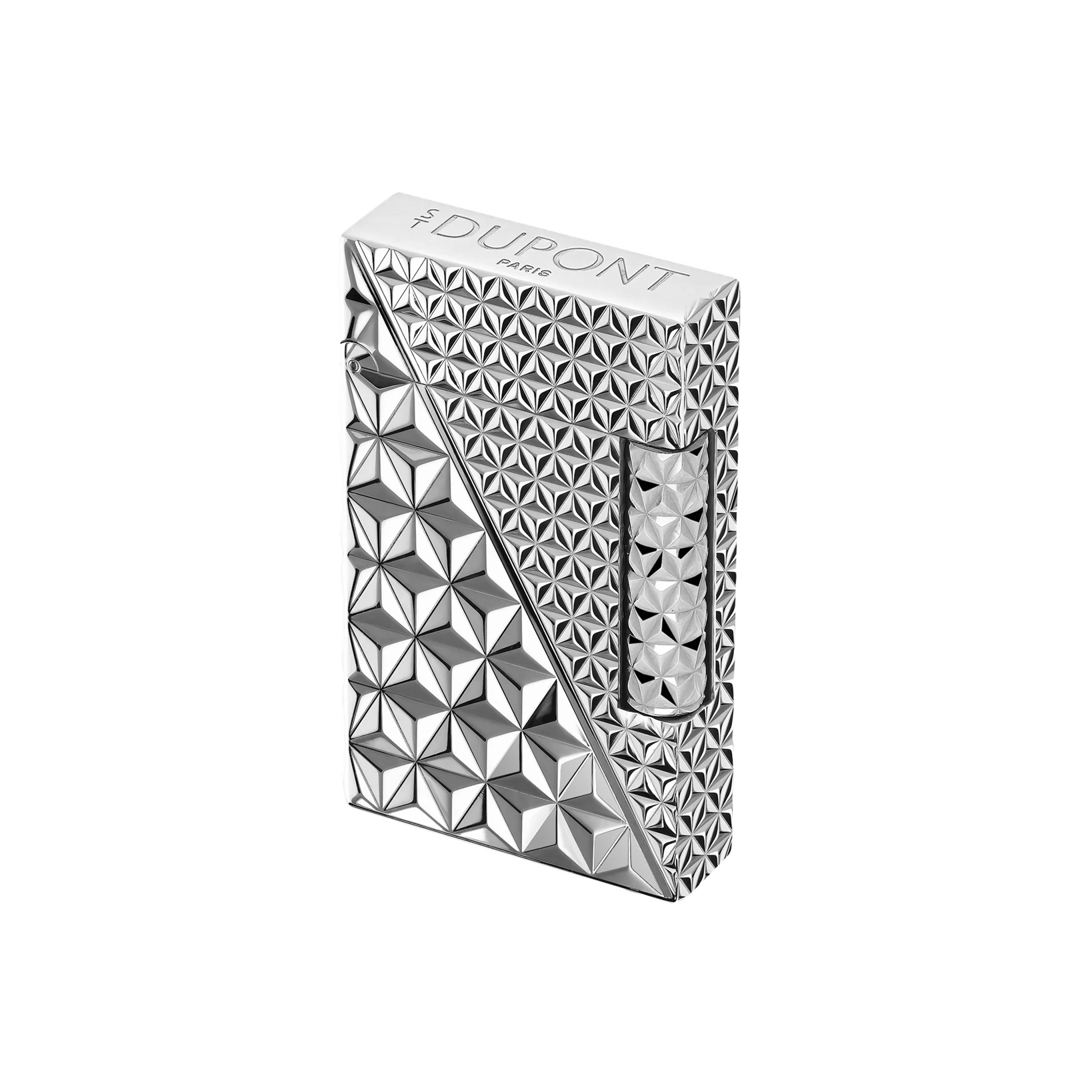 S.T. Dupont Ligne 2 Double Fire X Silver Lighter c16645