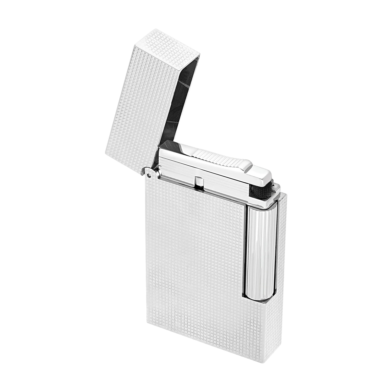S.T. Dupont Ligne 2 Micro Diamond Head Palladium Lighter C16455