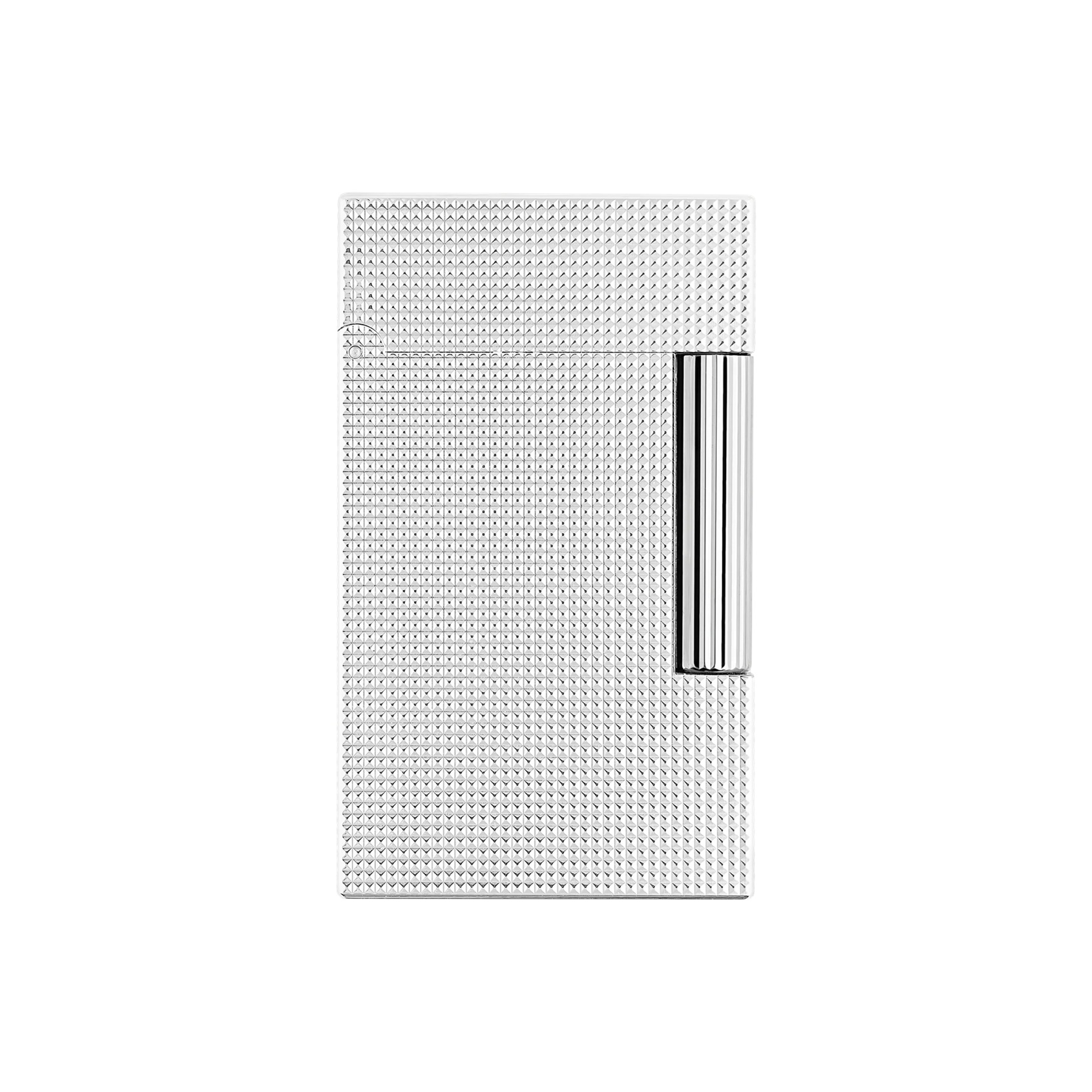 S.T. Dupont Ligne 2 Micro Diamond Head Palladium Lighter C16455