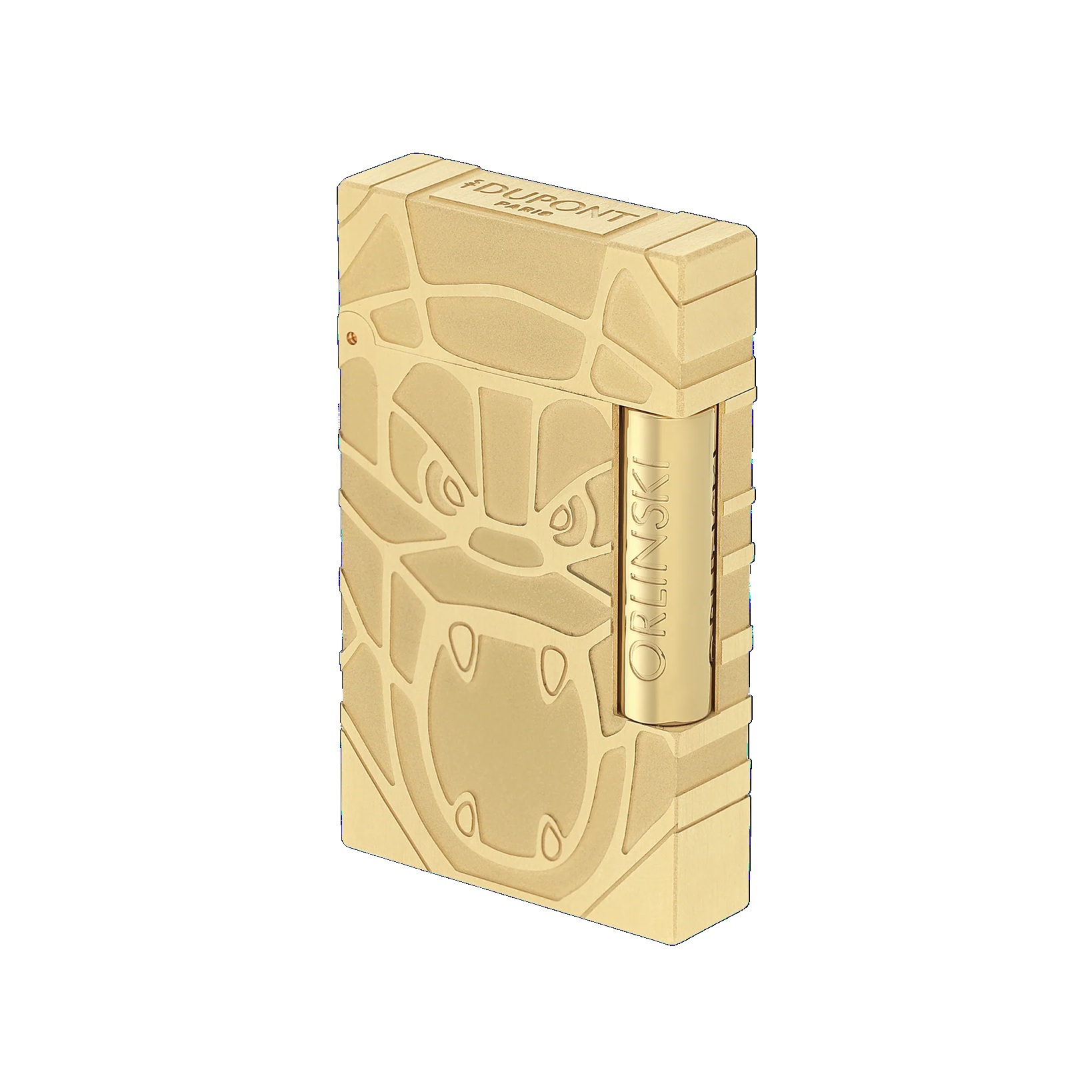 S.T. Dupont Ligne 2 Orlinski Brushed Gold Aansteker C16061CL