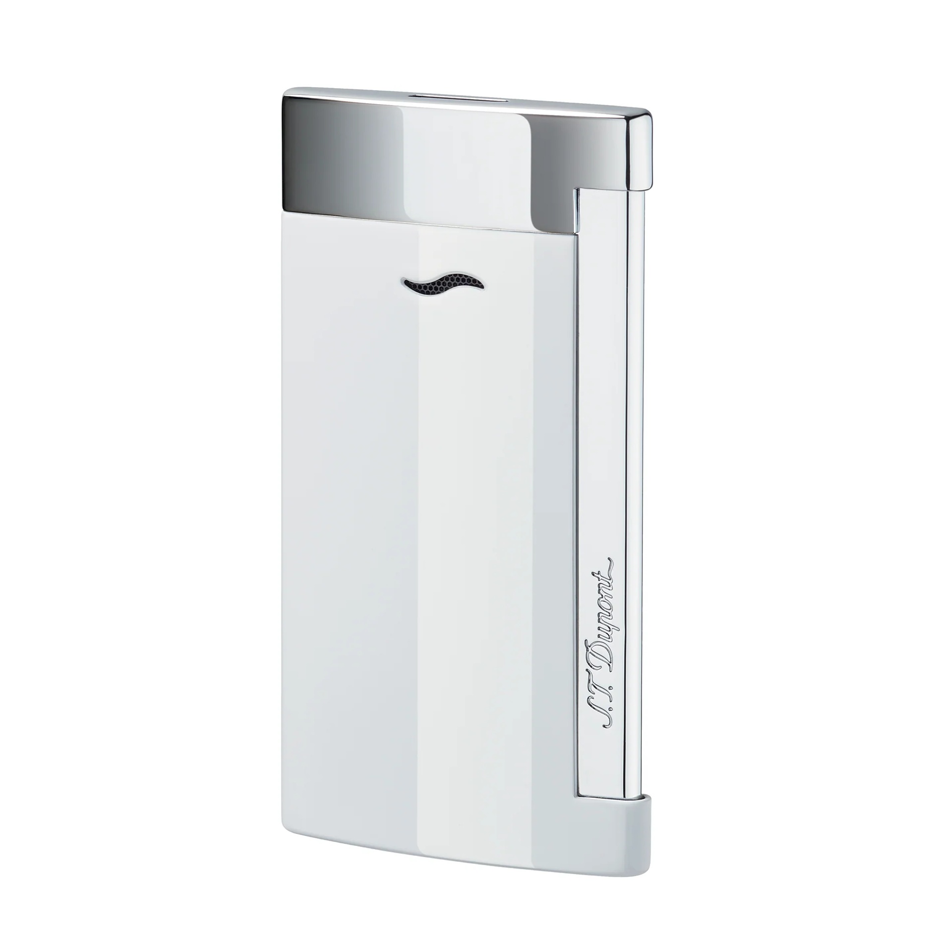S.T. Dupont Slim 7 White Lacquer Lighter 27702