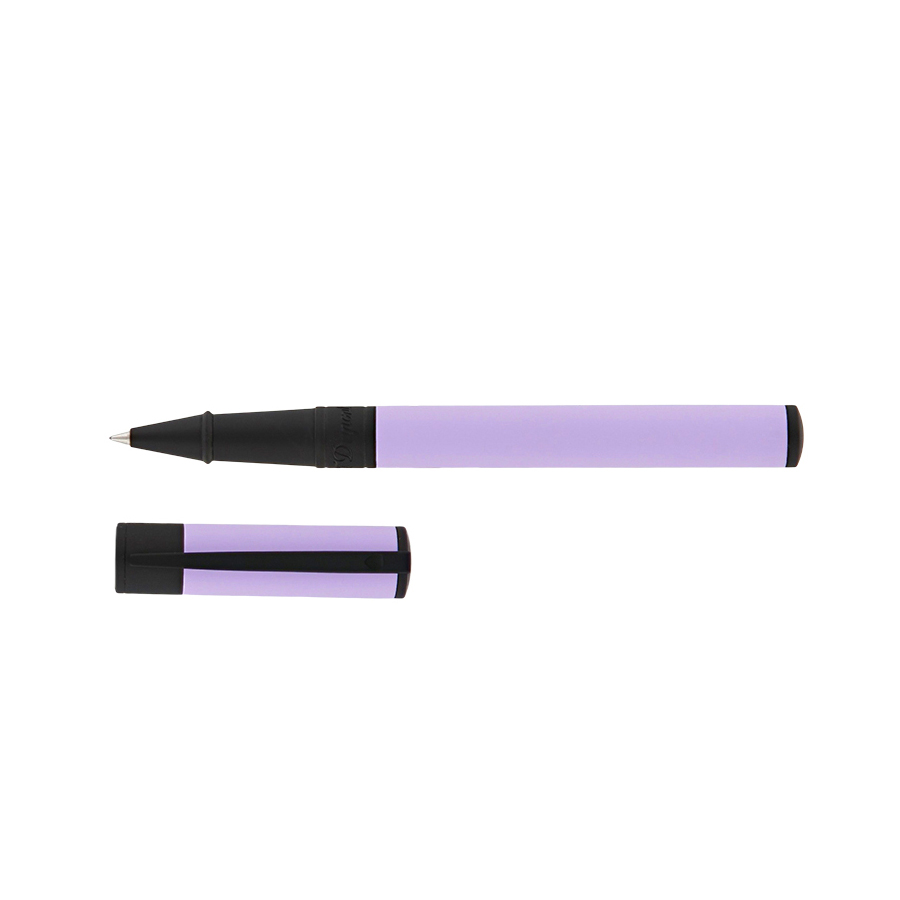 S.T. Dupont D-Initial Velvet Lilac & Black Rollerball 262001