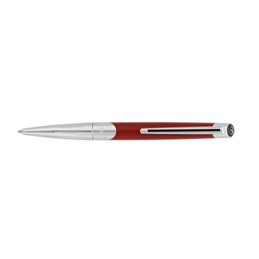 S.T. Dupont Défi Millennium Silver and Matt Red Ballpoint S.T. Dupont Défi Millennium Silver and Matt Red Ballpoint