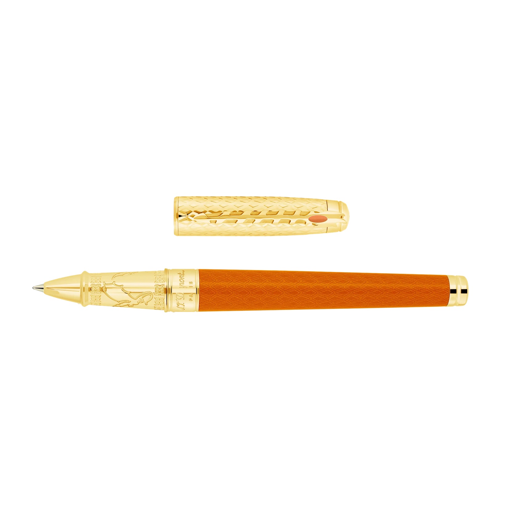 S.T. Dupont Line D Eternity Game of Thrones Fire Orange Rollerball 422037L S.T. Dupont Line D Eternity Game of Thrones Fire Orange Rollerball 422037L