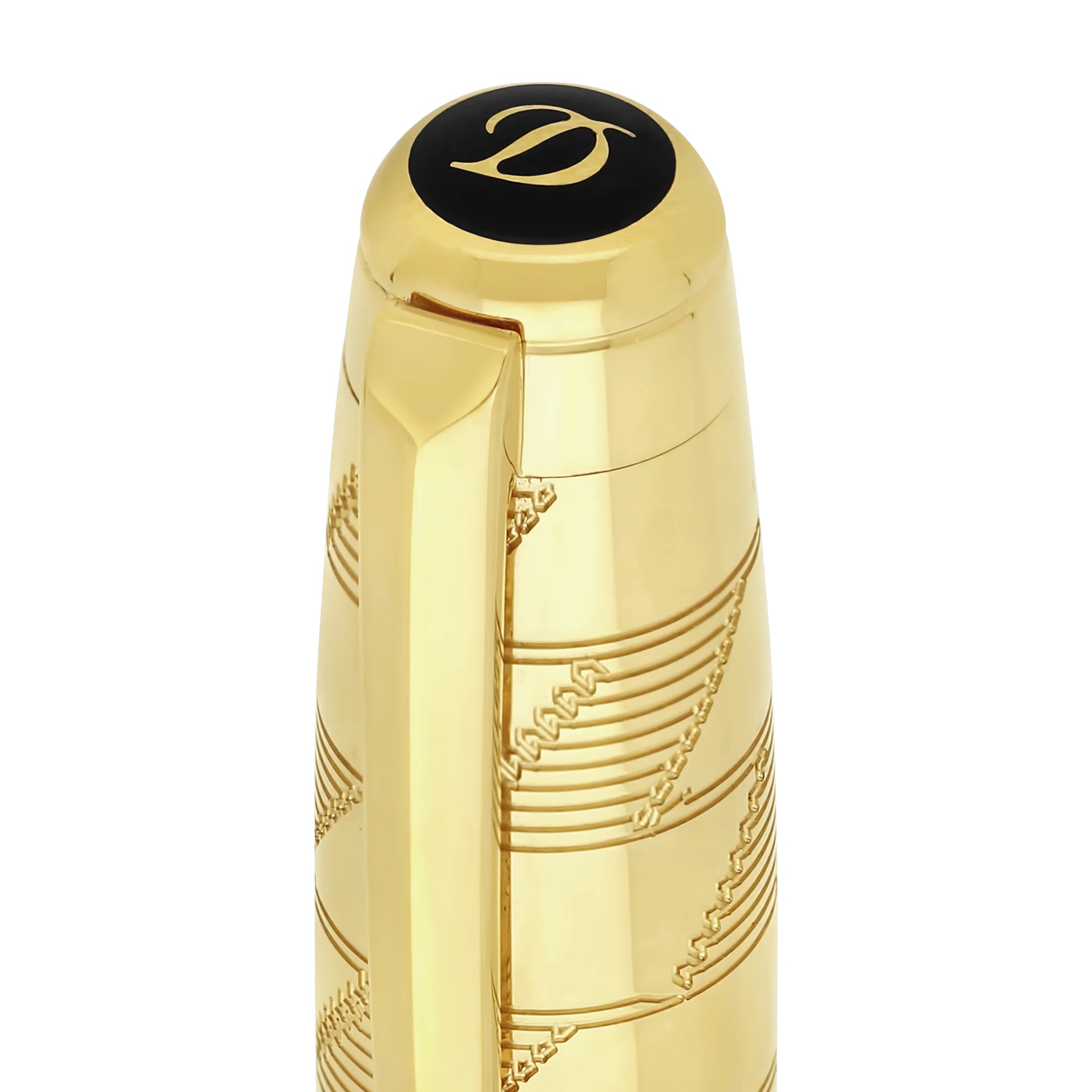 S.T. Dupont Line D Eternity Monogram 1872 Gold Large Fountain pen