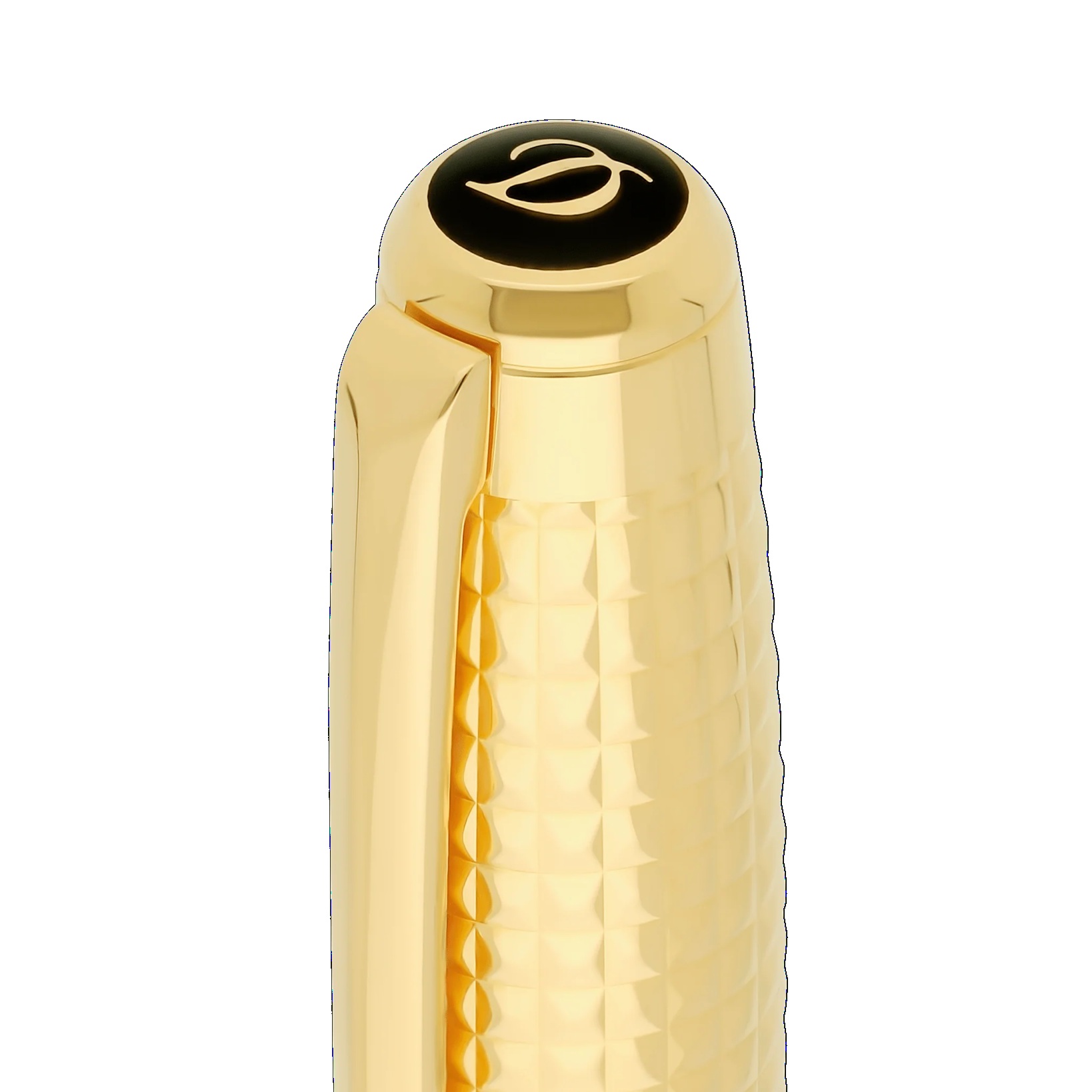 S.T. Dupont Line D Eternity Goldsmith Diamond Tip Gold Large Vulpen 420015L