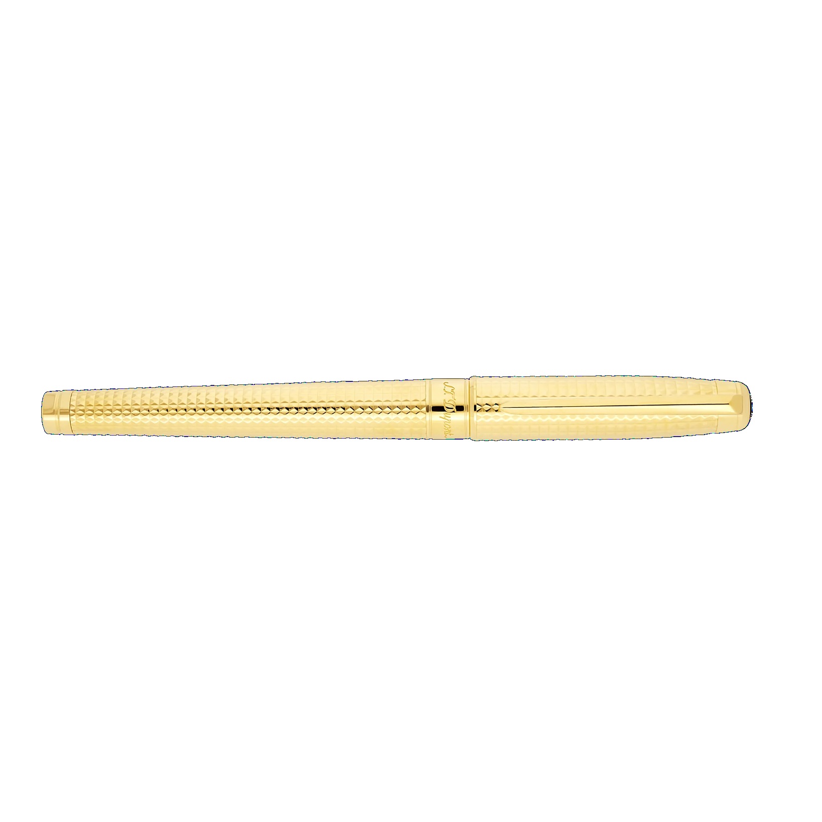 S.T. Dupont Line D Eternity Goldsmith Diamond Tip Gold Large Vulpen 420015L