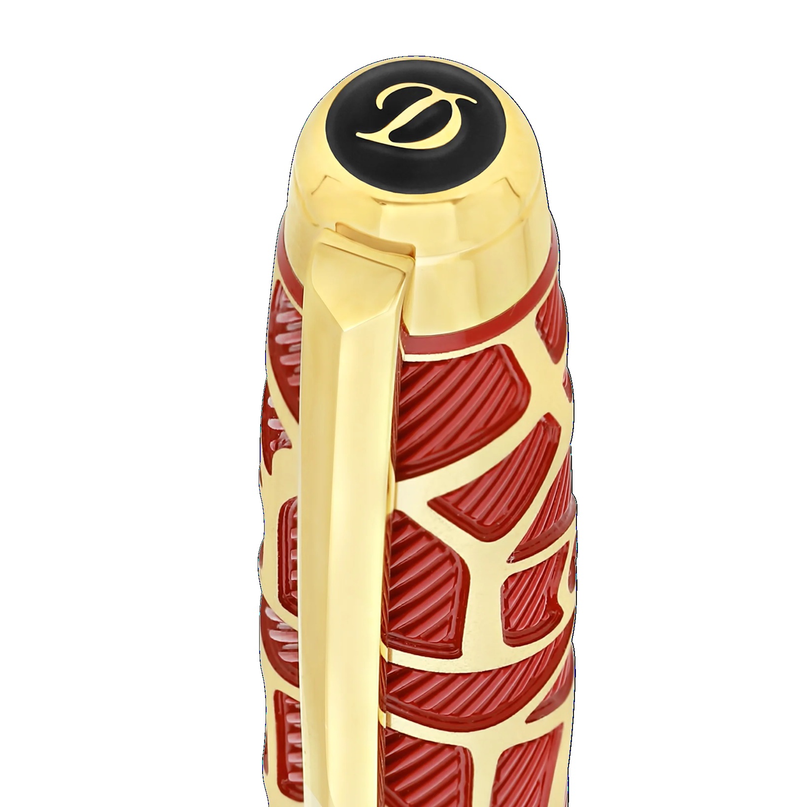 S.T. Dupont Line D Eternity Orlinski Red & Gold Large Pióro Wieczne 420060L