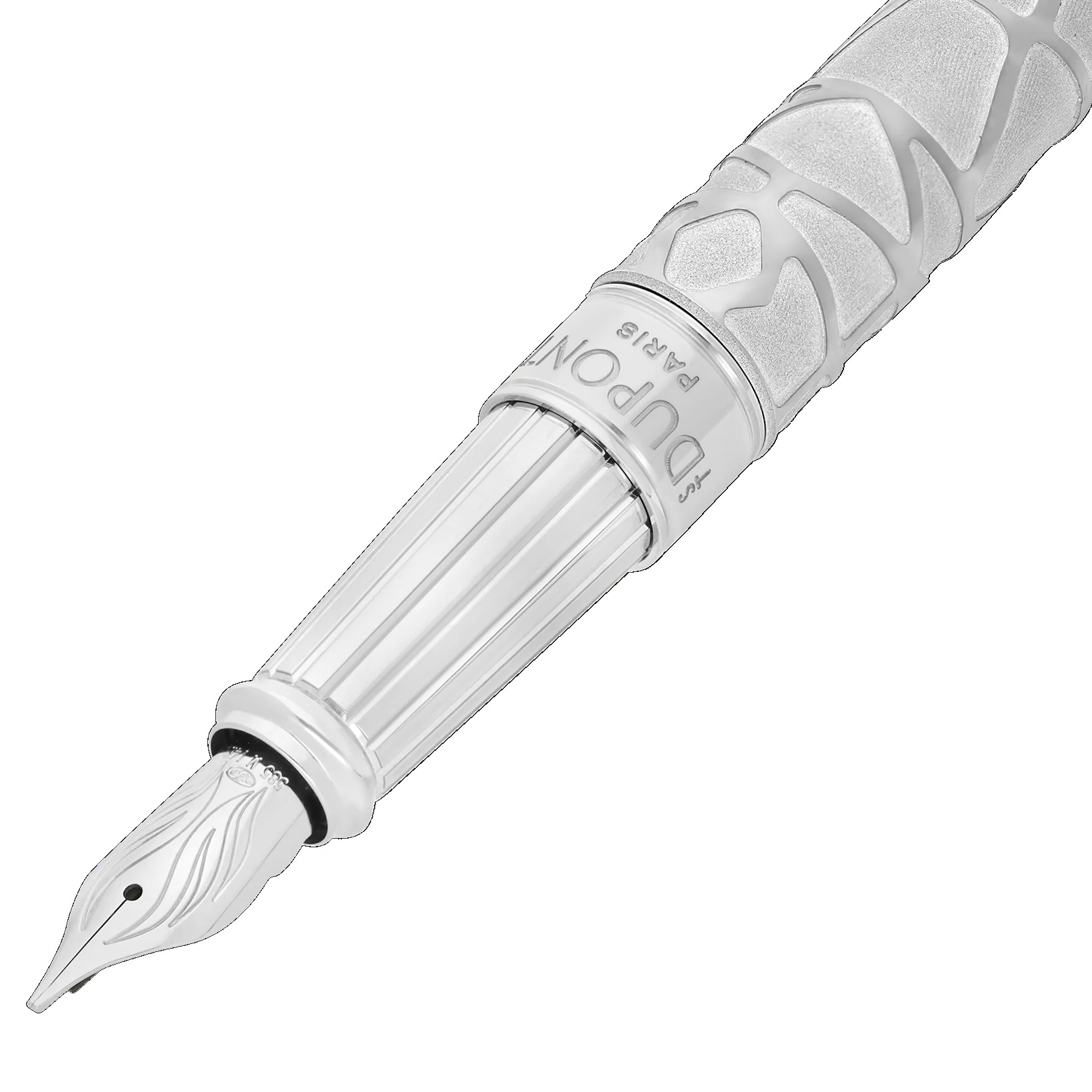 S.T. Dupont Line D Eternity Orlinski Silver Large Vulpen 420062L