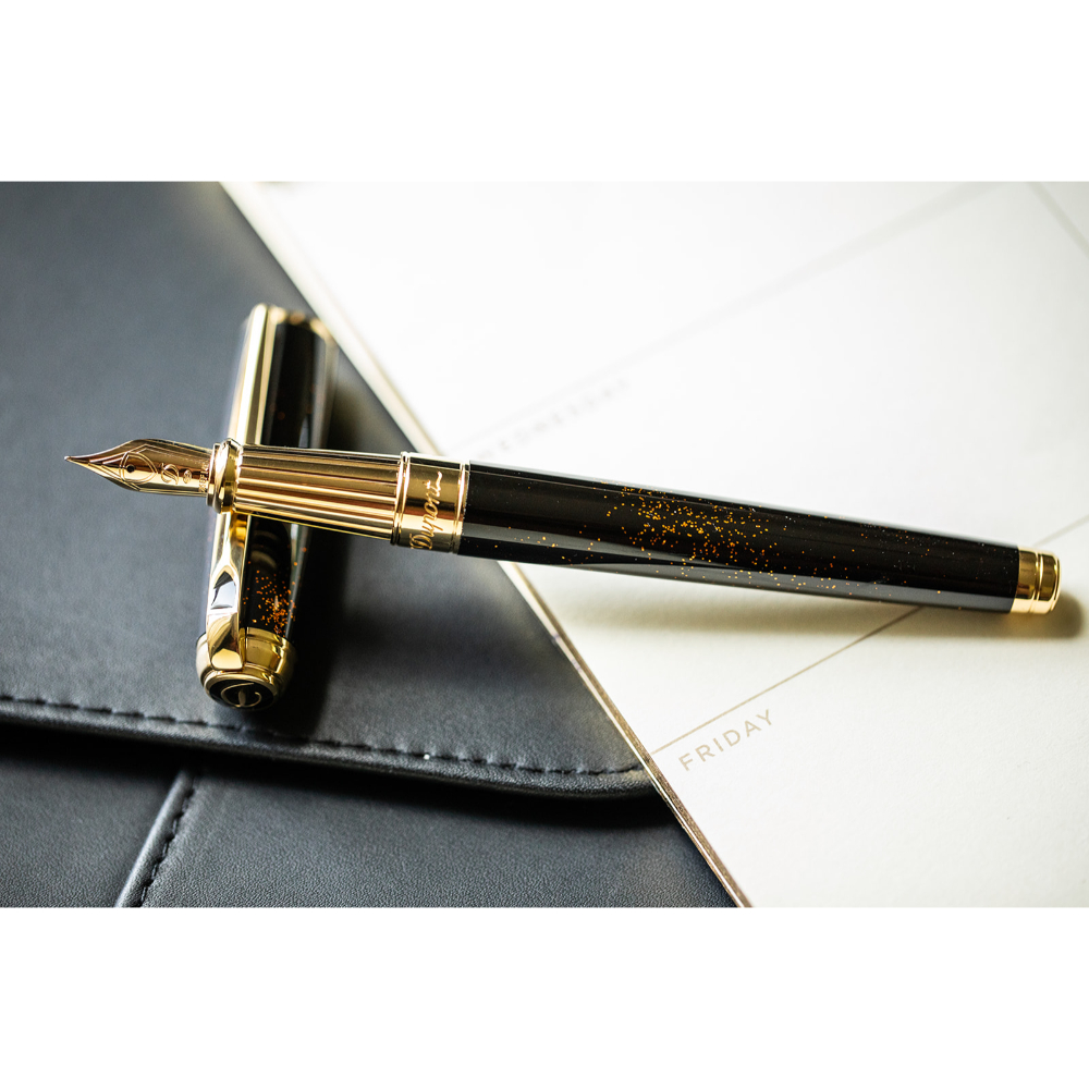 S.T. Dupont Line D Gold Dust Fountain pen S.T. Dupont Line D Gold Dust Fountain pen