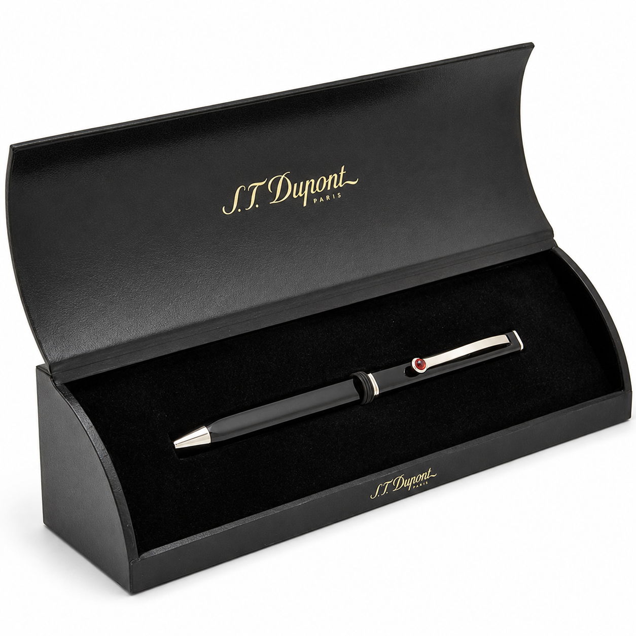 S.T. Dupont Mon Dupont Karl Lagerfeld Black Lacquer Ballpoint 435671