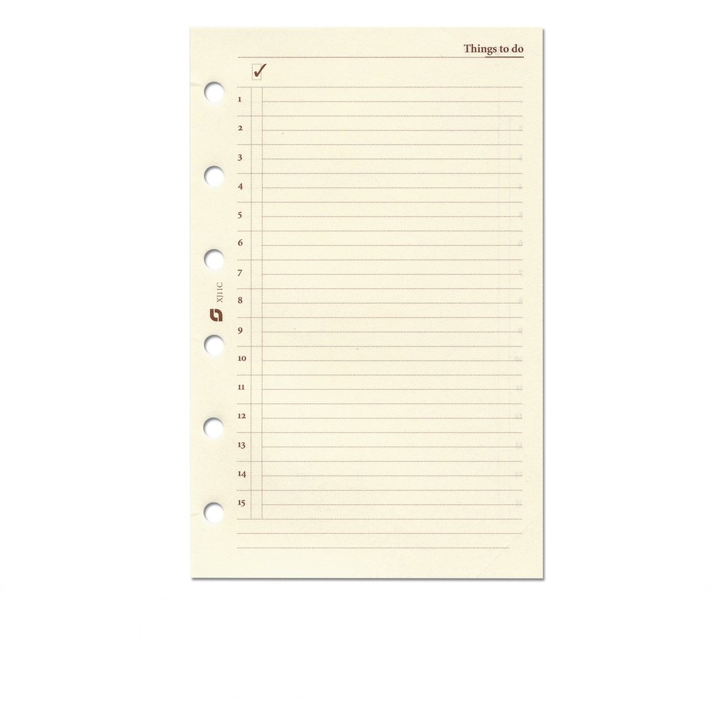 Buy Succes Refill A5 Cream To Do List Succes Refill A5 Cream To Do List