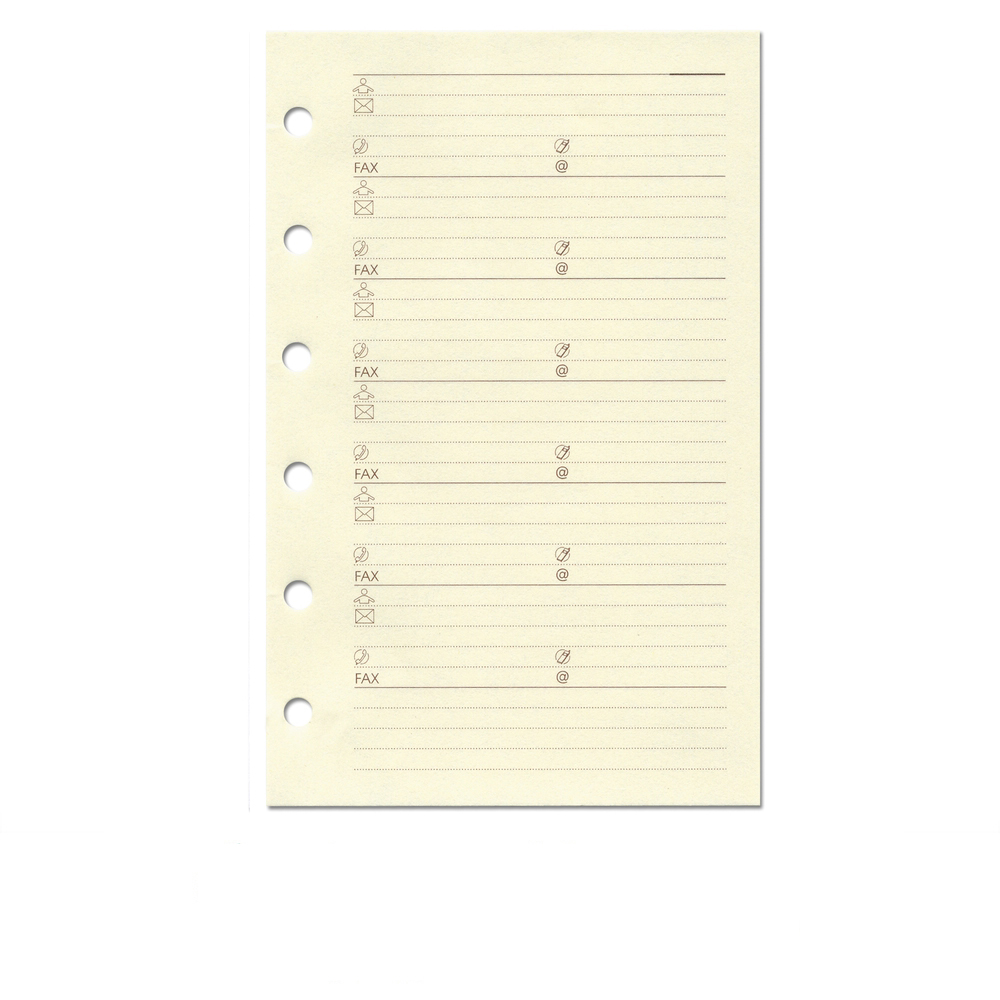 Buy Succes Refill Mini Cream Address Notepaper Succes Refill Mini Cream Address Notepaper