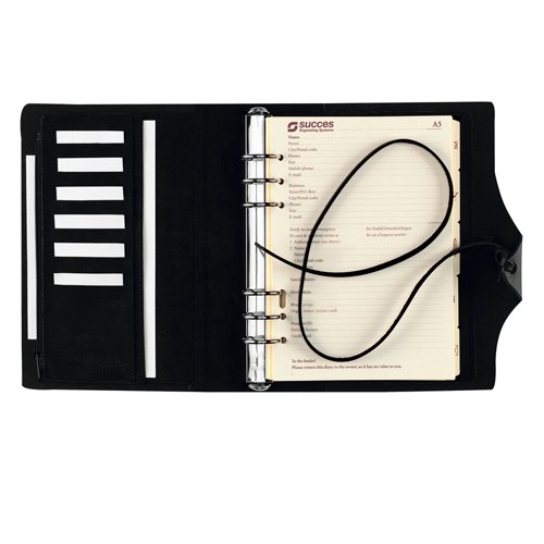 Buy Succes Fred de la Bretoniere Vintage Black Organizer A5 Executive Succes Fred de la Bretoniere Vintage Black Organizer A5 Executive