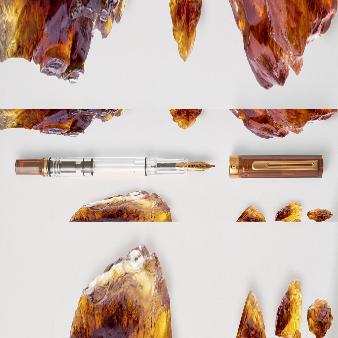 TWSBI Eco Rootbeer with Bronze Fountain pen